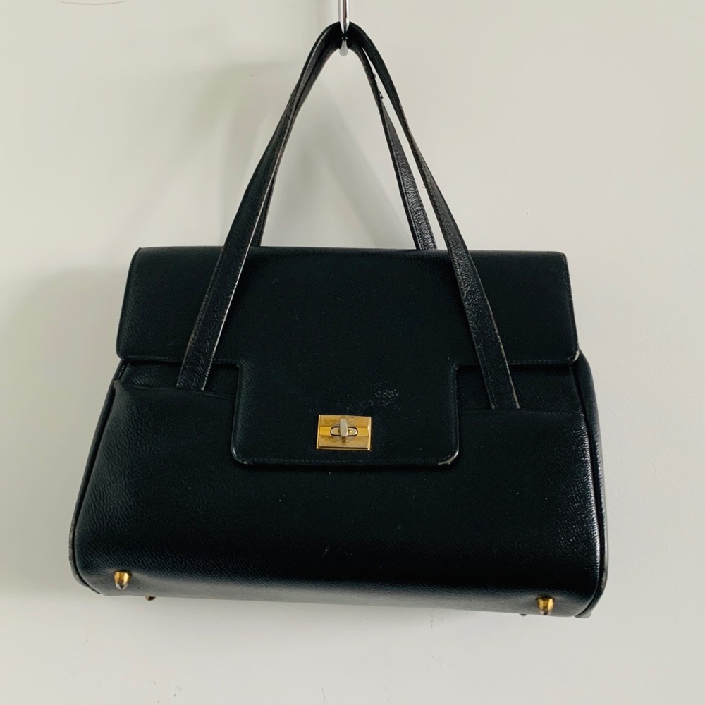 Vintage Black & Gold Mastercraft Purse
